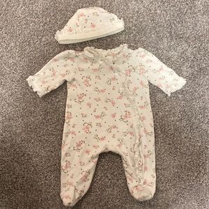 Little me sleeper and hat